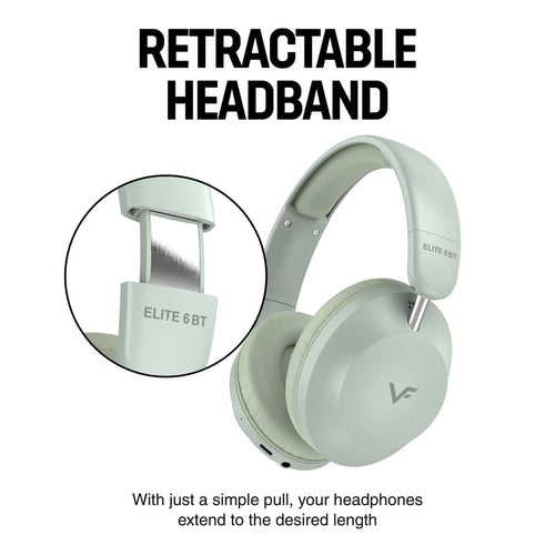 Vinnfier Elite 6 BT Headphones Black
