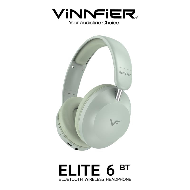 Vinnfier Elite 6 BT Headphones Dark Blue