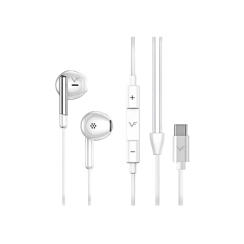 Vinnfier VF-200PRO TypeC Wired Earphone Pure White