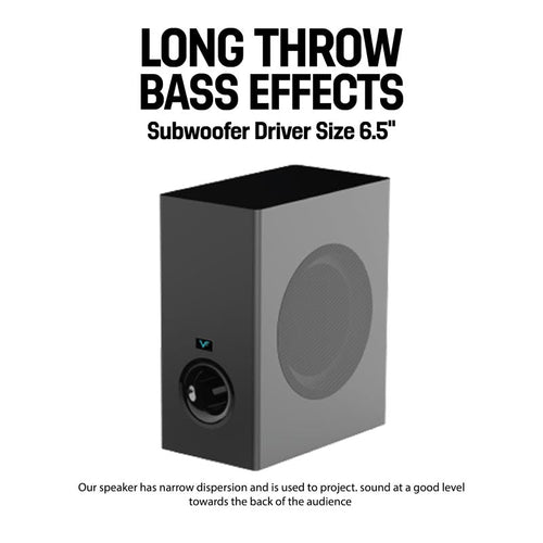 Vinnfier Hyperbar 600 BTRW Soundbar + Subwoofer
