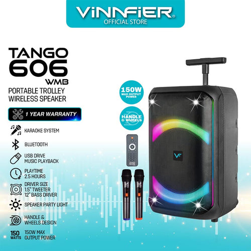 Vinnfier Tango 606 WMB Karaoke Speaker
