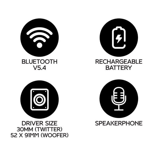 Vinnfier Neo Boom Xtreme 600 BT Speaker Black