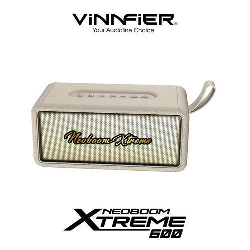 Vinnfier Neo Boom Xtreme 600 BT Speaker Beige