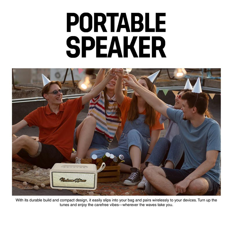 Vinnfier Neo Boom Xtreme 600 BT Speaker Beige