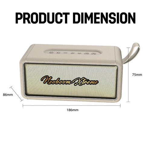 Vinnfier Neo Boom Xtreme 600 BT Speaker Beige