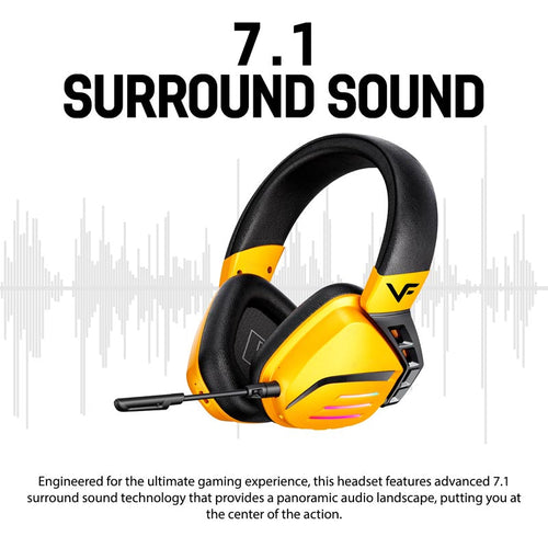Vinnfier Toros 9 BT Gaming Headset Black