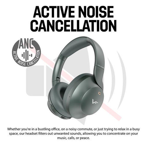 Vinnfier ANC 700BT Headphones Cream