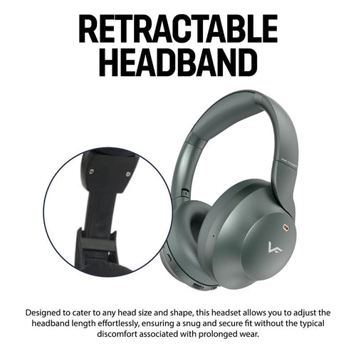 Vinnfier ANC 700BT Headphones Cream