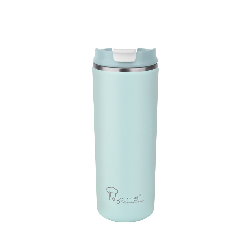 La Gourmet LGSE420039 S.Wide 470ml Ceramic Coating Mug (Green)