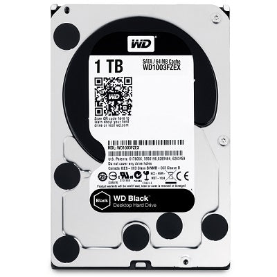 WD INT Desktop - WD1003FZEX [Black - 1TB]
