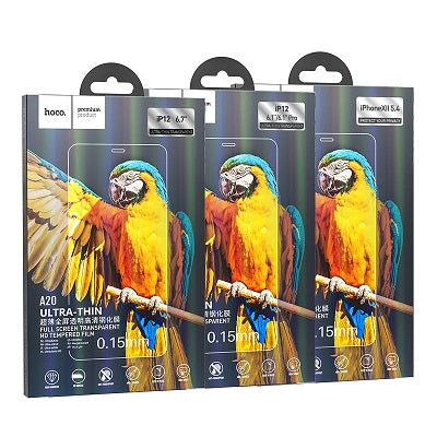 Hoco A20 Ultra-thin full Screen Tempered Glass Protector for iPhone 12 & 12 Pro