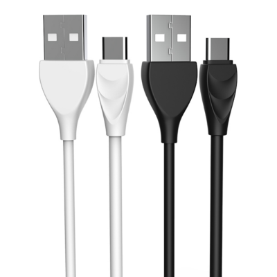 KUCIPA K263 USB A to Type-c Charging Cable  2.5A 1m (BK+Wht)