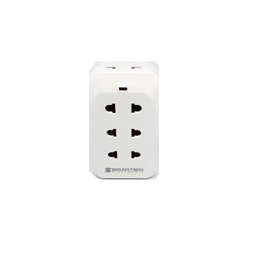SoundTeoh PP-25 5way 2Pin Adaptor Plug (White)