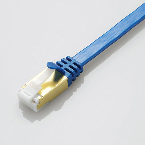Elecom Flat LAN Cable 3m (Blue)