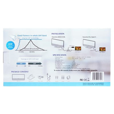 Daiyo Digital HDMI Indoor Antenna with Booster