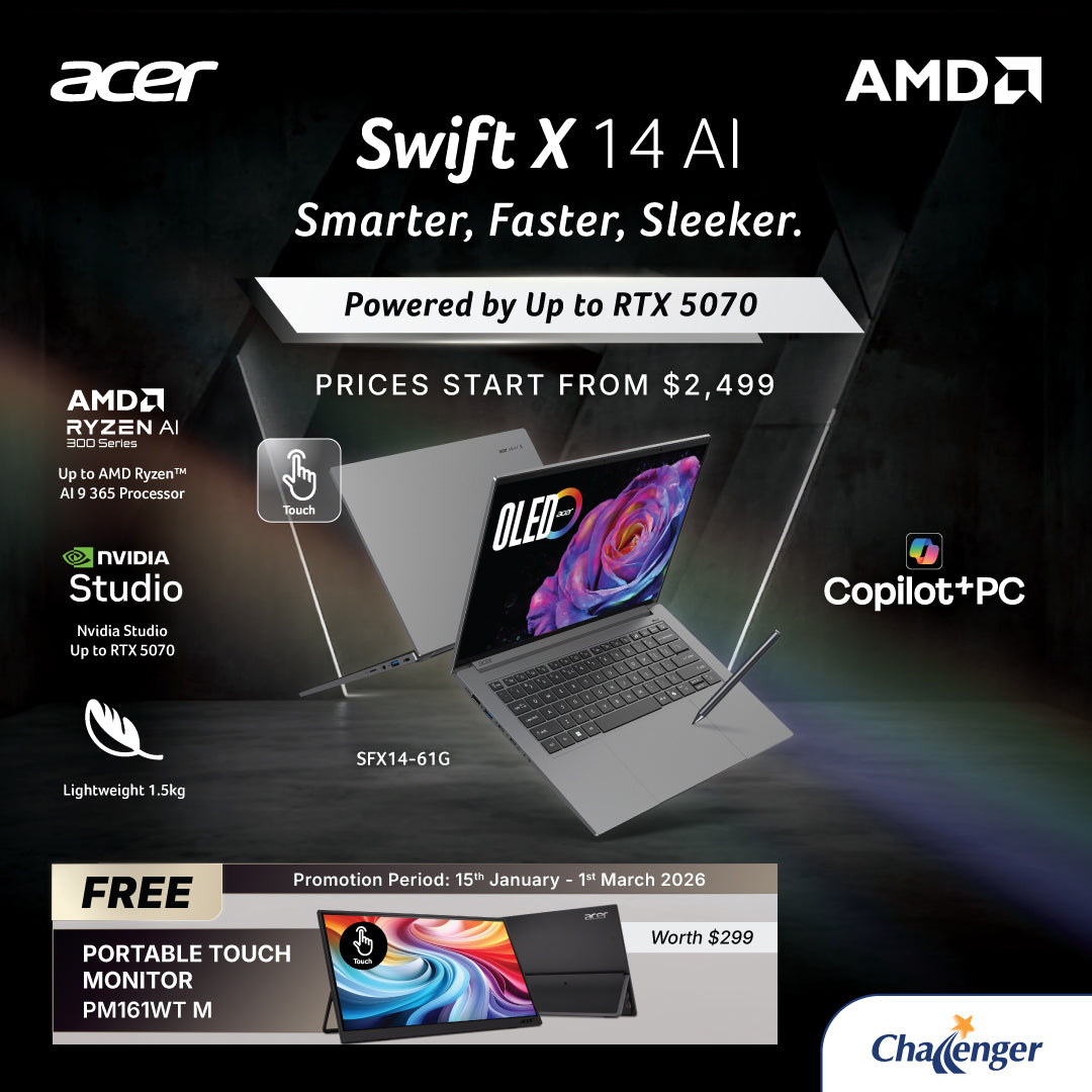Acer_Challenger_SwiftX14AI_SFX14-61G_JanuaryPromo_1080x1080px