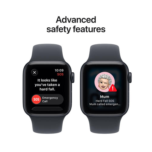 Apple Watch SE 3 GPS 40mm Midnight Aluminium Case with Midnight Sport Band - S/M