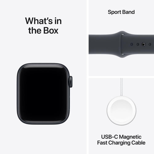 Apple Watch SE 3 GPS + Cellular 40mm Midnight Aluminium Case with Midnight Sport Band - M/L