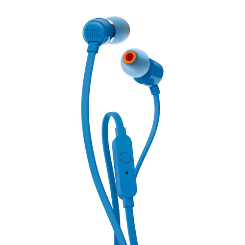 JBL Tune 110 Earphones + Mic Blue