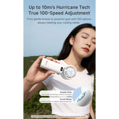 Simplus DFSH013WH02 Handheld High-Speed Mini Fan