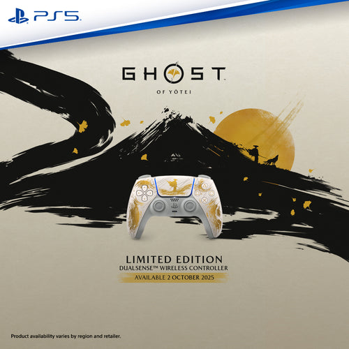 Sony PS5 DualSense Wireless Controller–Ghost of Yotei Gold LE CFI-ZCT1GZ7