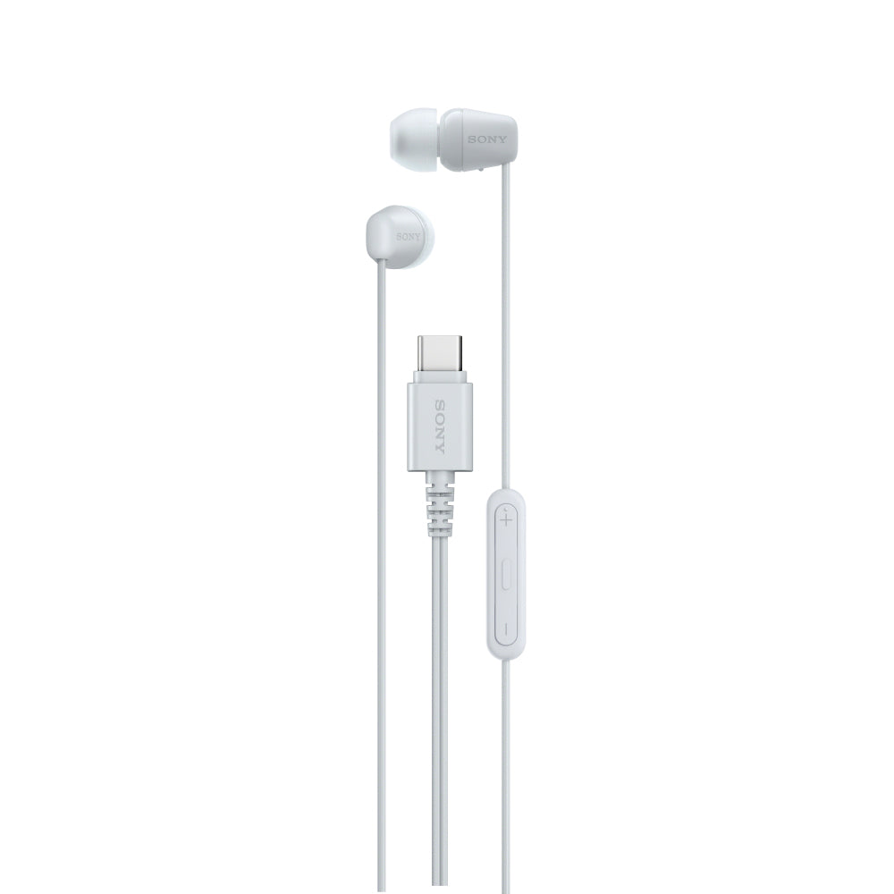 Sony IER-EX15C/WZE USB-C Earphones White