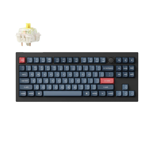 Keychron V3 Max Wireless Custom Mechanical Keyboard (V3M-D4 Banana Switch)
