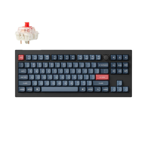 Keychron V3 Max Wireless Custom Mechanical Keyboard (V3M-D1 Red Switch)