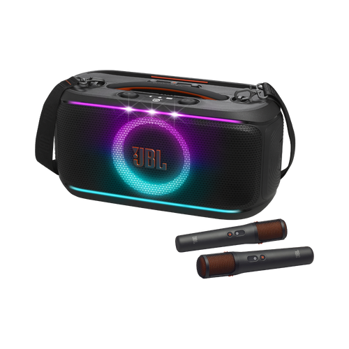 JBL Partybox On-The-Go 2 Karaoke Party Speaker (Black)