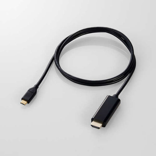 Elecom MPA-CHDMI0BK3 Conversion Type-C to HDMI 1M Black