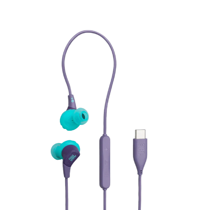JBL Endurance 3C USB-C Earphone Purple
