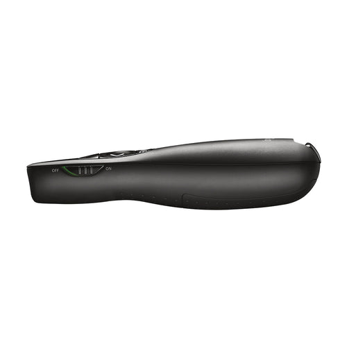 Logitech R400 Wireless Presenter Remote Control with Red Laser Pointer (Black)