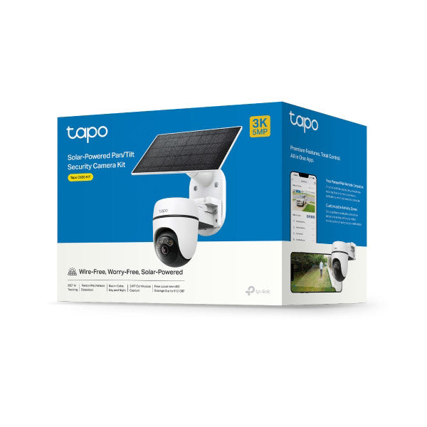 TP-Link Tapo C630 Kit Solar-Powered Pan/Tilt 4G LTE Camera
