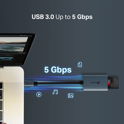 TP-Link UA430C USB Type-C to SD & microSD Card Reader