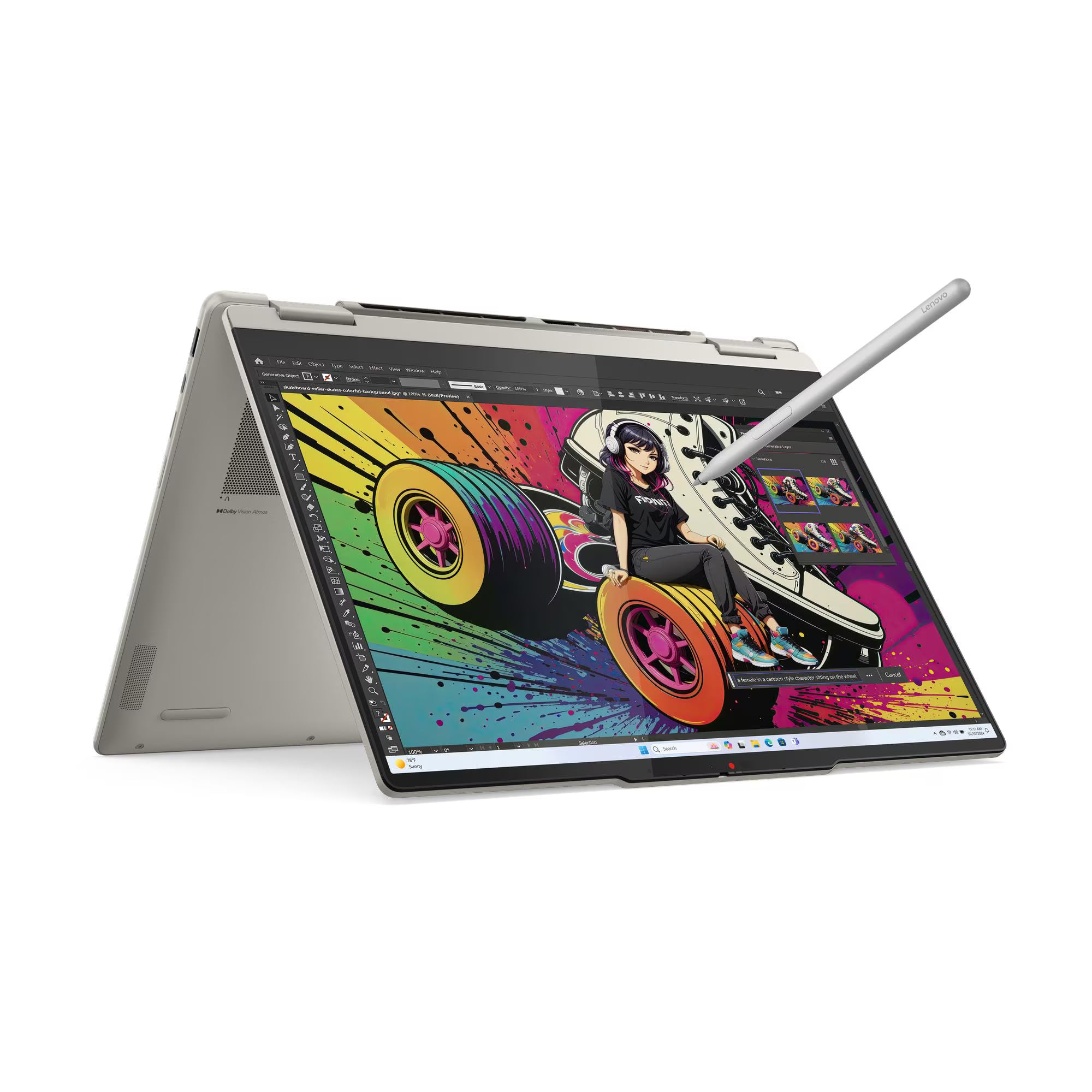 Lenovo Yoga 7 2-in-1 14AKP10 83JR0067SB - Ryzen AI 7 350 32GB 1TB 14 OLED Touch