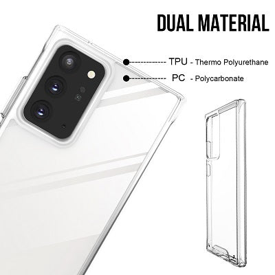 Redmonster Galaxy Note20 Ultra 5G Tough Naked Hard Armour Case (Clear)