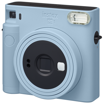 Fuji Instax SQUARE SQ1 Instant Camera Combo Kit (Blue)