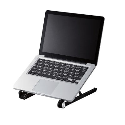 Elecom Laptop Stand/Foldable/Compact (Black)