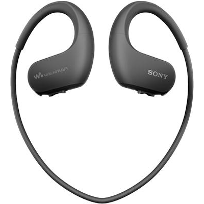 Sony NW-WS413 (4GB) Waterproof MP3 Earphones (Black)