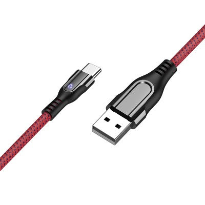 Hoco U54 USB A to Type-C USB2.0 3A Cable 1.2M (Red)