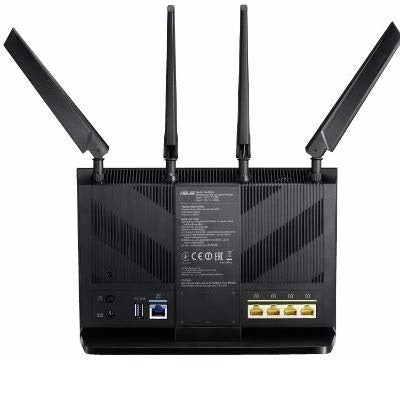 Asus 4G-AC68U Dual-WAN 4G AC1900 Dual-Band LTE Wi-Fi Modem Router with Parental Controls and Guest Network