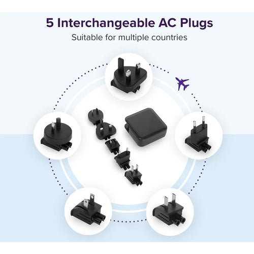 Targus APA109AP-50 PowerElite 100W GaN Wall Charger