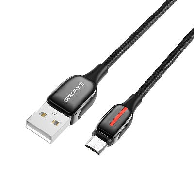 Borofone BU14 Heroic Micro USB Cable (Black)