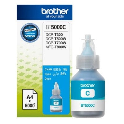 Brother BT5000C Cyan Ink Bottle