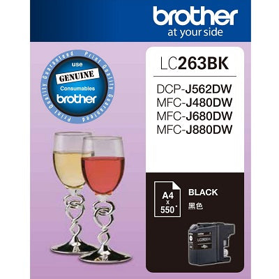 Brother LC263BK Black Ink Cartridge