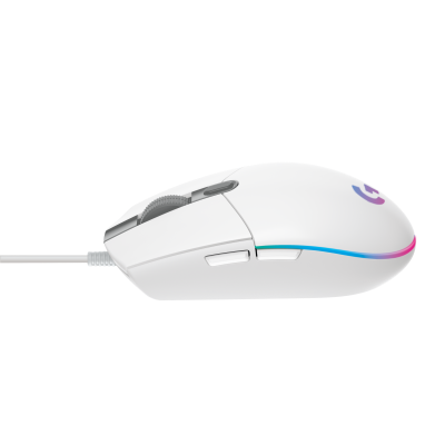 Logitech G203 Gen2 Lightsync Gaming Mouse (White)