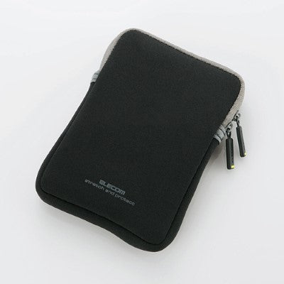 Elecom HDC-NC002BK HDD Case Neoprane (Size- S)  (Black)