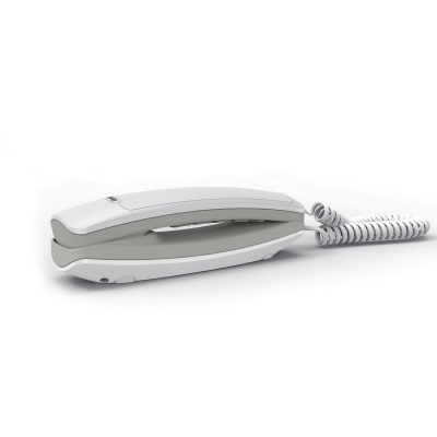 Uniden AT8101 Slimline, Big Button, Redial Function Phone (White)