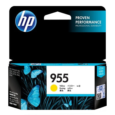 HP 955 Yellow Original Ink Cartridge (L0S57AA)