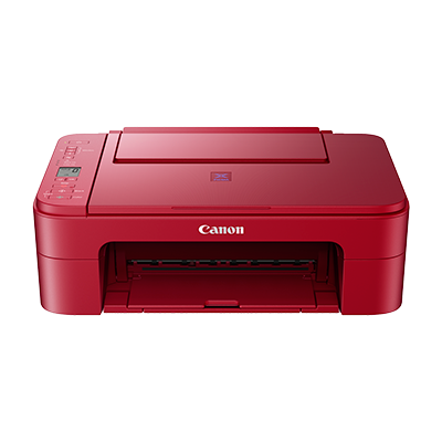 Canon E3370 Inkjet AIO Printer (Red)